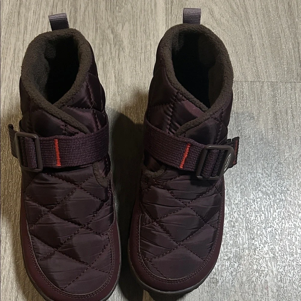 Chaco Kids Boots Burgundy
